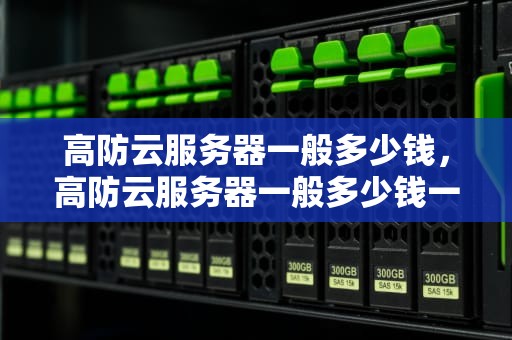 高防云服务器一般多少钱，高防云服务器一般多少钱一个