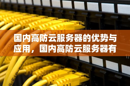 国内高防云服务器的优势与应用，国内高防云服务器有哪些