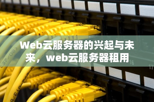 Web云服务器的兴起与未来，web云服务器租用