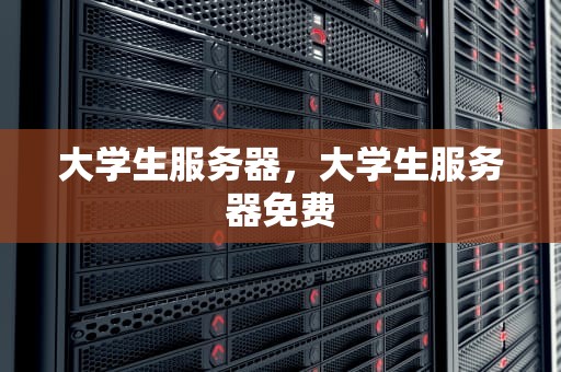 大学生服务器，大学生服务器免费