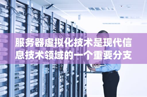 服务器虚拟化技术是现代信息技术领域的一个重要分支，它通过将物理服务器资源抽象化，实现资源的最大化利用和灵活管理。本文将探讨几种主要的服务器虚拟化技术，包括虚拟机监控器（Hypervisor）、容器技术、以及混合云解决方案等。，服务器虚拟化技术有哪些类型