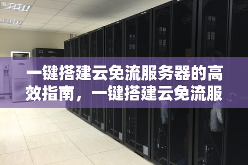 一键搭建云免流服务器的高效指南，一键搭建云免流服务器2023
