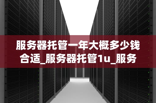 服务器托管一年大概多少钱合适_服务器托管1u_服务器托管一年的费用分析