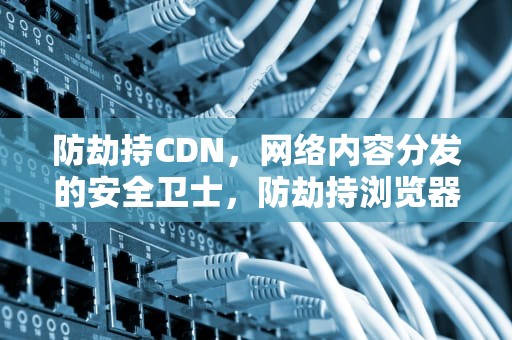 防劫持CDN，网络内容分发的安全卫士，防劫持浏览器