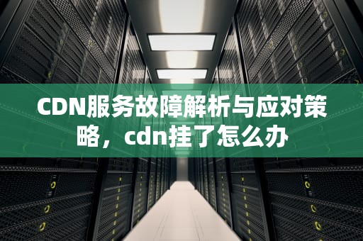 CDN服务故障解析与应对策略，cdn挂了怎么办