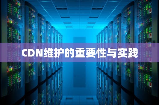 CDN维护的重要性与实践