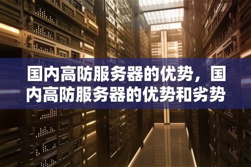 国内高防服务器的优势，国内高防服务器的优势和劣势