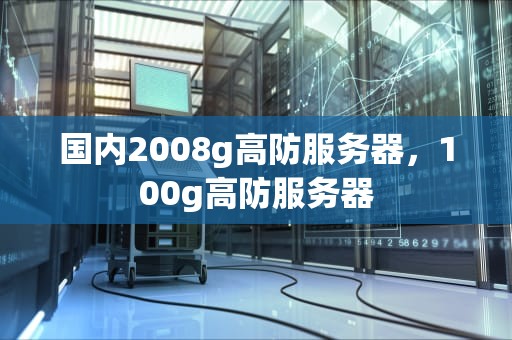 国内2008g高防服务器，100g高防服务器