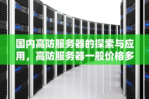 国内高防服务器的探索与应用，高防服务器一般价格多少