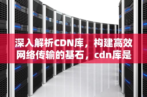 深入解析CDN库，构建高效网络传输的基石，cdn库是什么