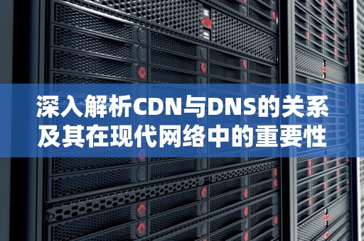 深入解析CDN与DNS的关系及其在现代网络中的重要性，穿到男多女少的世界的小说