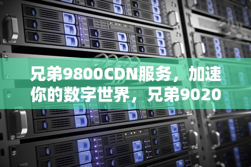 兄弟9800CDN服务，加速你的数字世界，兄弟9020cdn废粉仓清零