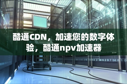 酷通CDN，加速您的数字体验，酷通npv加速器