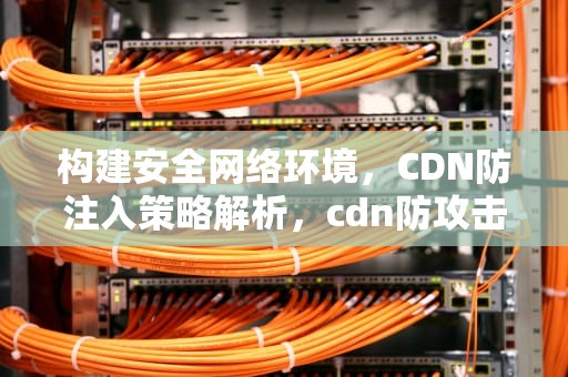 构建安全网络环境，CDN防注入策略解析，cdn防攻击