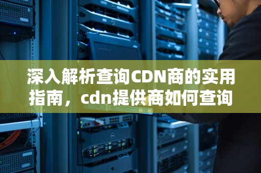 深入解析查询CDN商的实用指南，cdn提供商如何查询