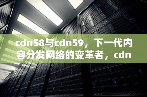 cdn58与cdn59，下一代内容分发网络的变革者，cdn59访问不了