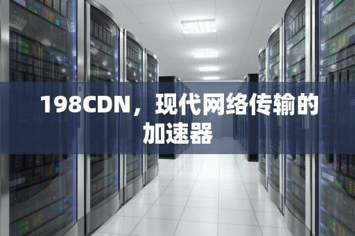 198CDN，现代网络传输的加速器