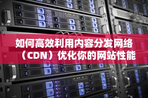 如何高效利用内容分发网络（CDN）优化你的网站性能，如何穿内衣