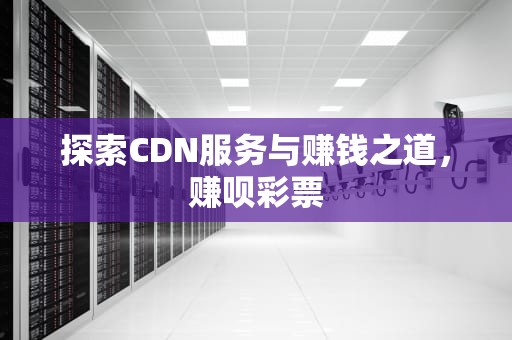 探索CDN服务与赚钱之道，赚呗彩票
