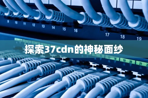 探索37cdn的神秘面纱