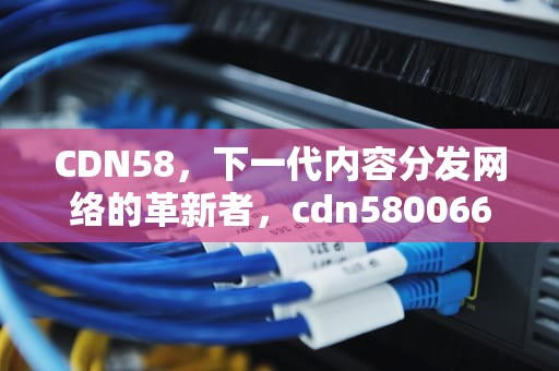 CDN58，下一代内容分发网络的革新者，cdn580066