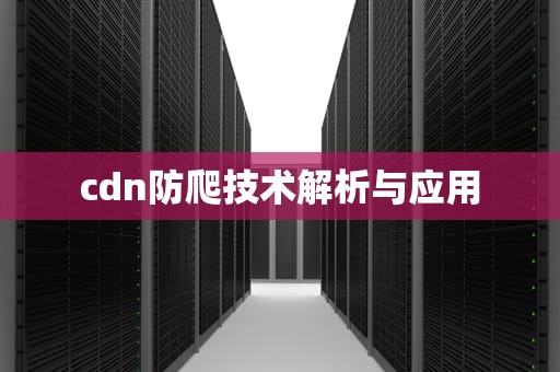 cdn防爬技术解析与应用