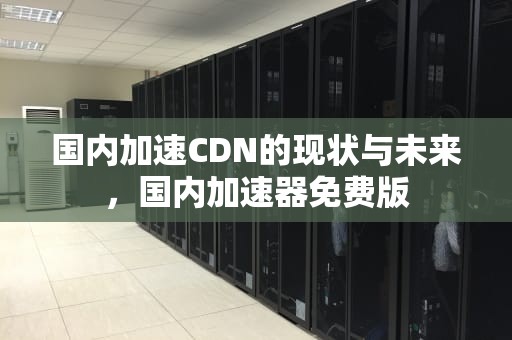 国内加速CDN的现状与未来，国内加速器免费版