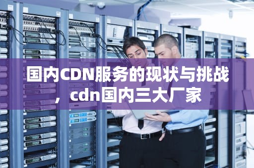 国内CDN服务的现状与挑战，cdn国内三大厂家