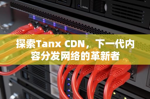探索Tanx CDN，下一代内容分发网络的革新者