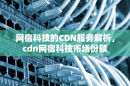 网宿科技的CDN服务解析，cdn网宿科技市场份额