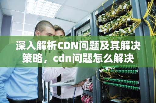 深入解析CDN问题及其解决策略，cdn问题怎么解决
