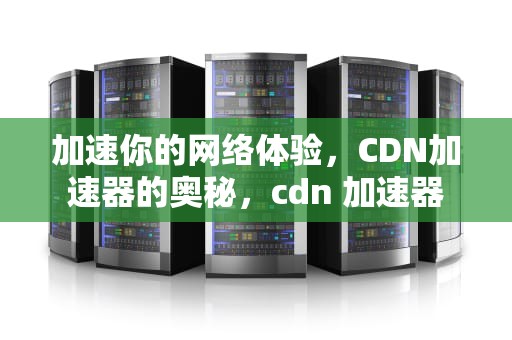 加速你的网络体验，CDN加速器的奥秘，cdn 加速器