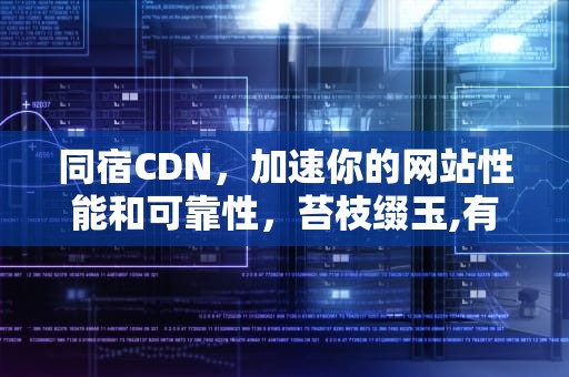 同宿CDN，加速你的网站性能和可靠性，苔枝缀玉,有翠禽小小,枝上同宿