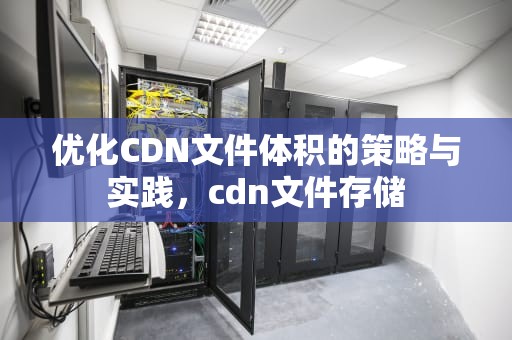 优化CDN文件体积的策略与实践，cdn文件存储