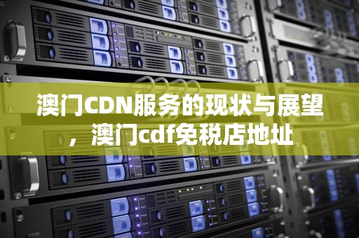 澳门CDN服务的现状与展望，澳门cdf免税店地址