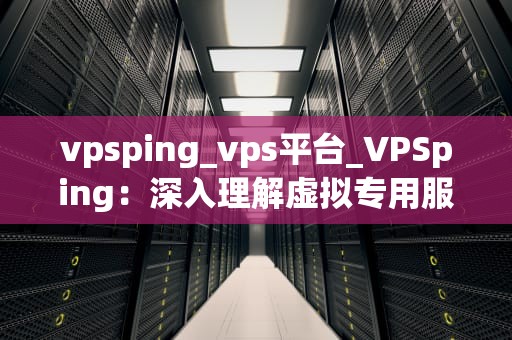 vpsping_vps平台_VPSping：深入理解虚拟专用服务器