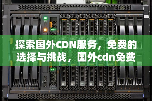 探索国外CDN服务，免费的选择与挑战，国外cdn免费加速最好的