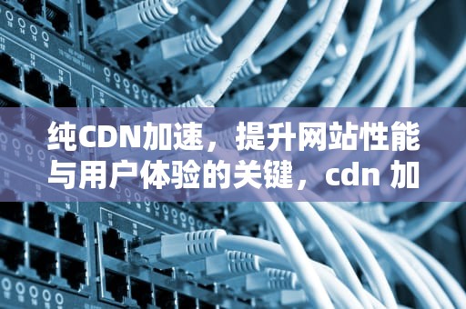 纯CDN加速，提升网站性能与用户体验的关键，cdn 加速