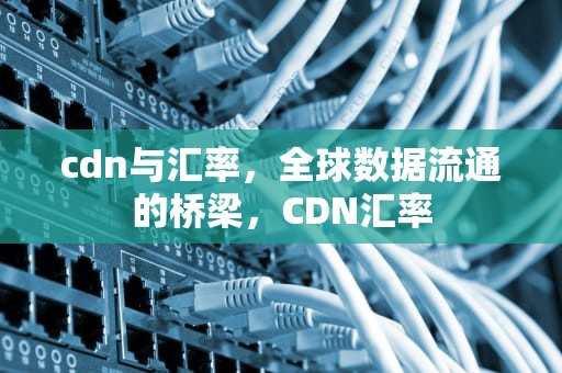 cdn与汇率，全球数据流通的桥梁，CDN汇率