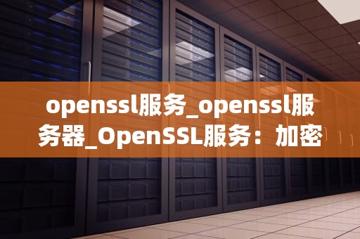 openssl服务_openssl服务器_OpenSSL服务：加密通信的守护者