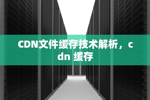 CDN文件缓存技术解析，cdn 缓存