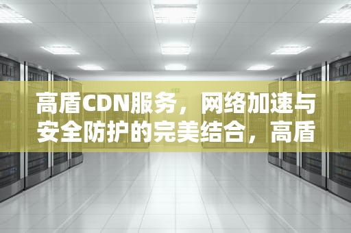 高盾CDN服务，网络加速与安全防护的完美结合，高盾天冬聚脲生产厂家