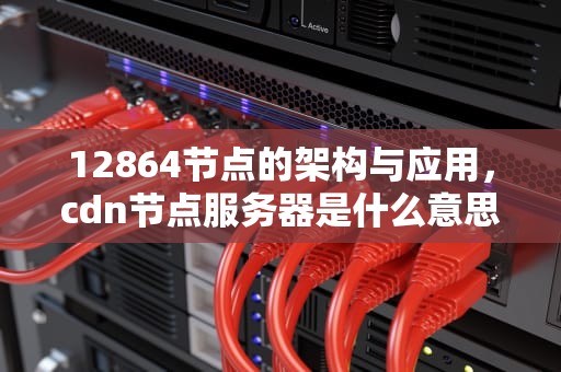 12864节点的架构与应用，cdn节点服务器是什么意思
