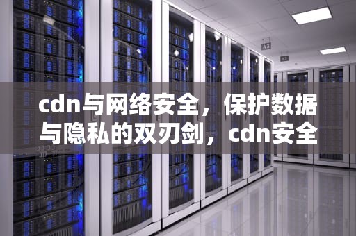 cdn与网络安全，保护数据与隐私的双刃剑，cdn安全性