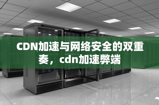 CDN加速与网络安全的双重奏，cdn加速弊端