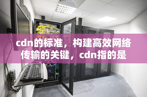 cdn的标准，构建高效网络传输的关键，cdn指的是