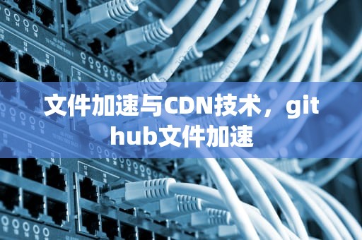 文件加速与CDN技术，github文件加速