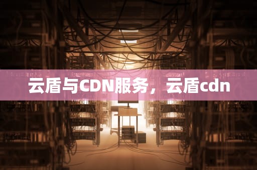 云盾与CDN服务，云盾cdn
