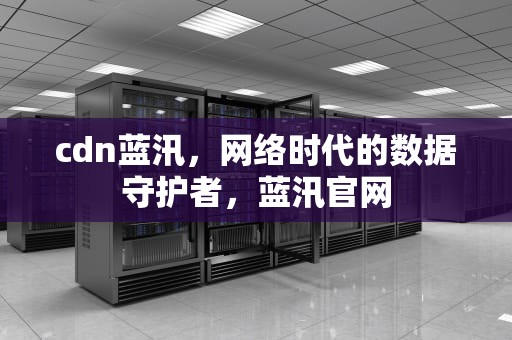 cdn蓝汛，网络时代的数据守护者，蓝汛官网