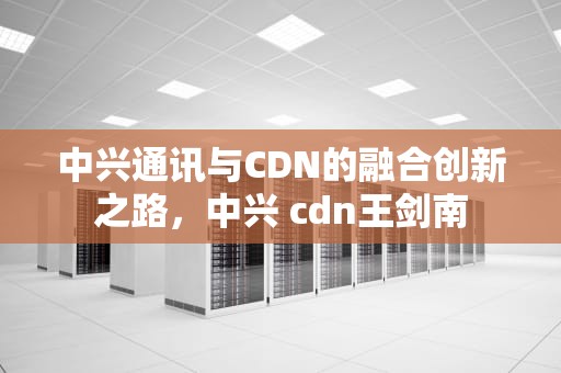 中兴通讯与CDN的融合创新之路，中兴 cdn王剑南